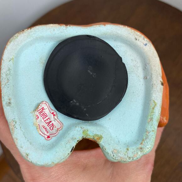 Vintage Norleans Graduation Cat Ceramic Bank Japan Kitchy - Picture 8 of 8